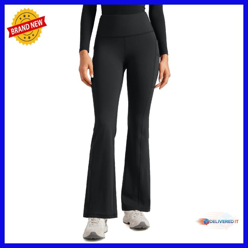 High Waisted Medical Scrub Pants 31" Inseam 7 Pockets Wide Leg - Picture 1 of 7
